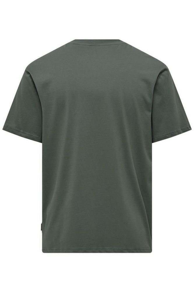 ONSLEVI LIFE REG TEXT SS TEE NOOS 22028147 CASTOR GRAY